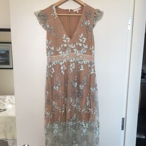 Lace Floral Wayf Maxi Dress